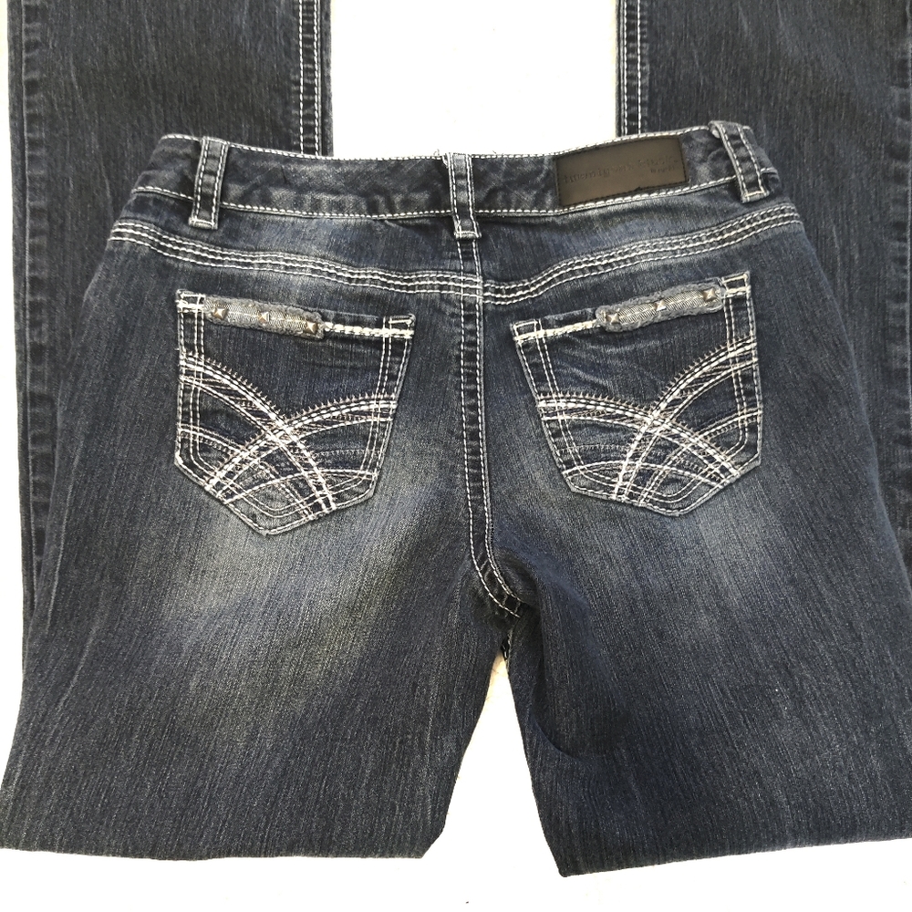 Curvy slim bootcut jeans 5/6 - Picture 2 of 9